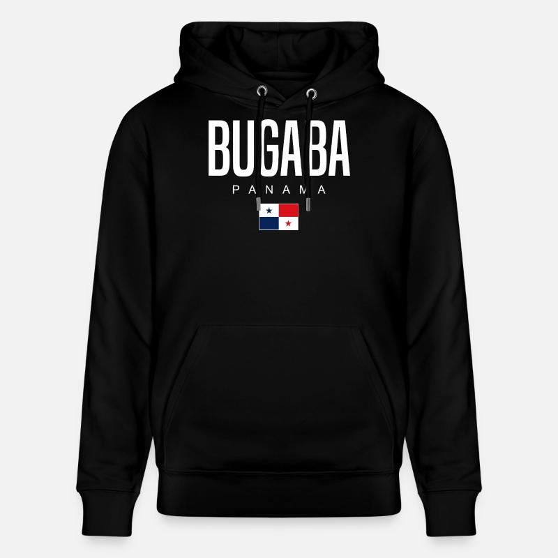 Bugaba Panama Panamaer - Stanley/Stella Unisex Bio-Hoodie CRUISER  - Schwarz