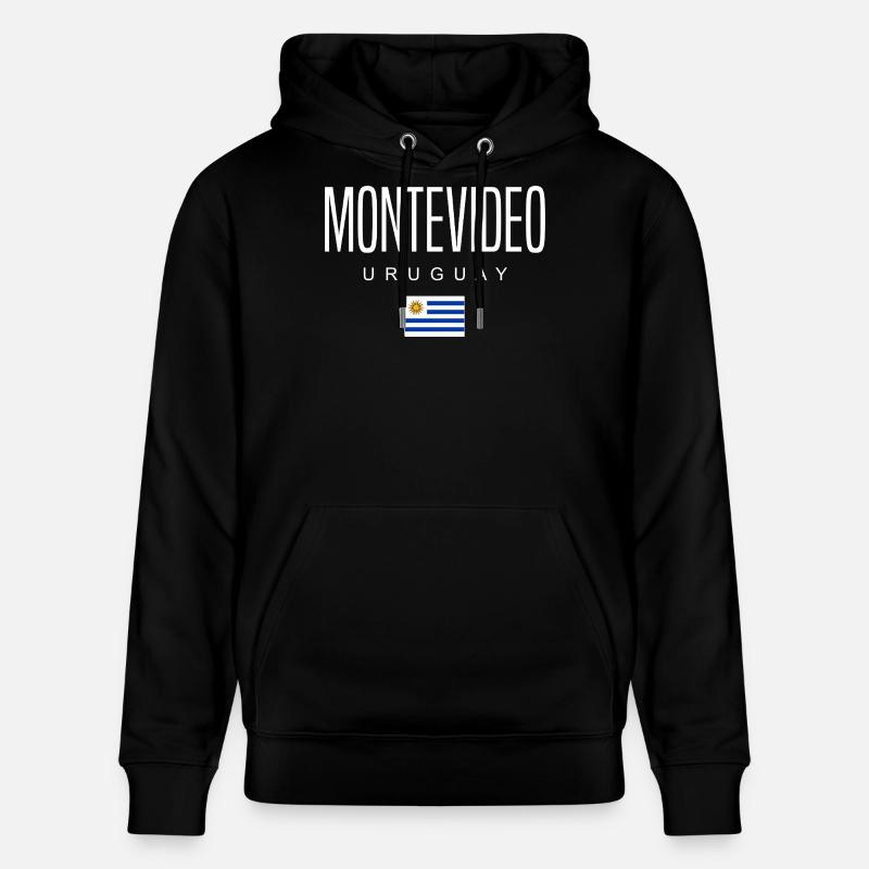 Montevideo Uruguay Uruguayens - Sweat à capuche bio CRUISER Stanley/Stella Unisexe - noir