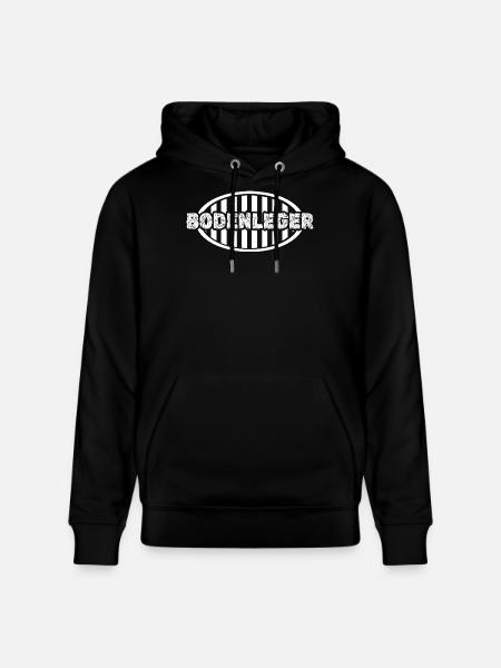 Job Floor Layer - Stanley/Stella CRUISER Unisex Organic Hoodie - black
