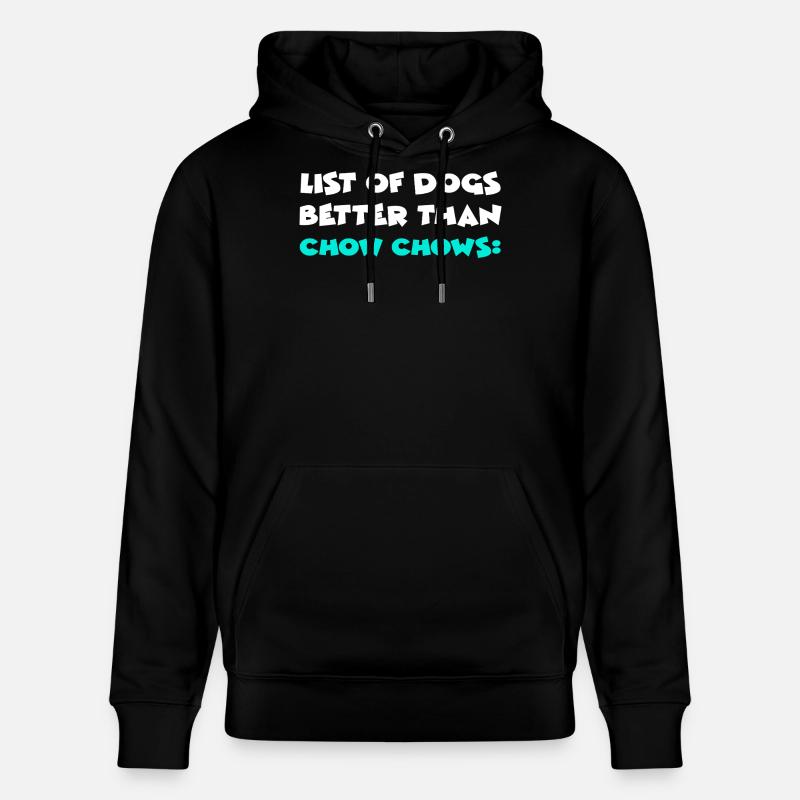 Chow Chow - Stanley/Stella Unisex Bio-Hoodie CRUISER - Schwarz