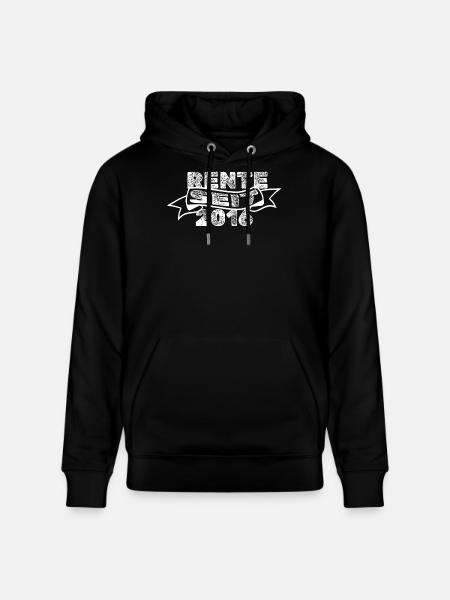 Pensioners 2016 - Stanley/Stella CRUISER Unisex Organic Hoodie - black