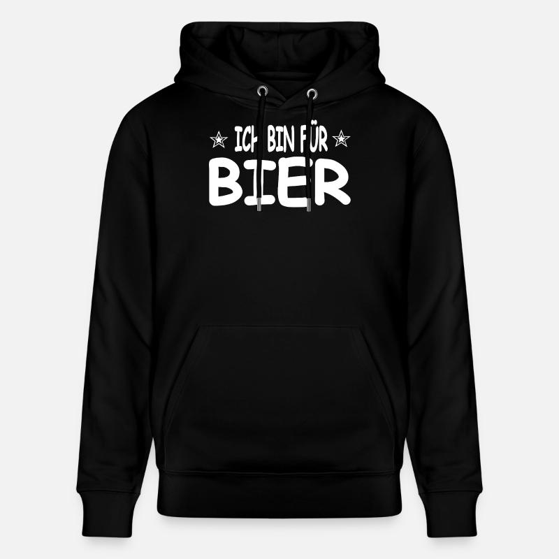 Bier - Stanley/Stella Unisex Bio-Hoodie CRUISER  - Schwarz