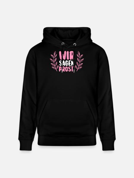 JGA Team Braut Junggesellinnenabschied - Stanley/Stella Unisex Bio-Hoodie CRUISER  - Schwarz