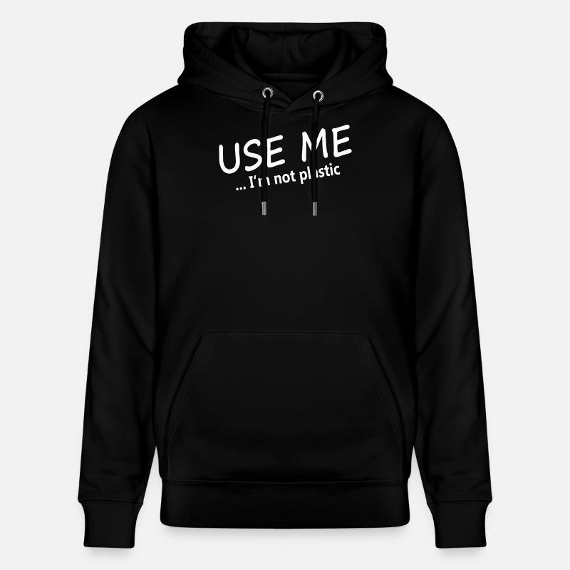 UTILISEZ-MOI - Sweat à capuche bio CRUISER Stanley/Stella Unisexe - noir