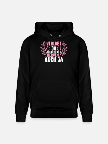 JGA Team Braut Junggesellinnenabschied - Stanley/Stella Unisex Bio-Hoodie CRUISER - Schwarz