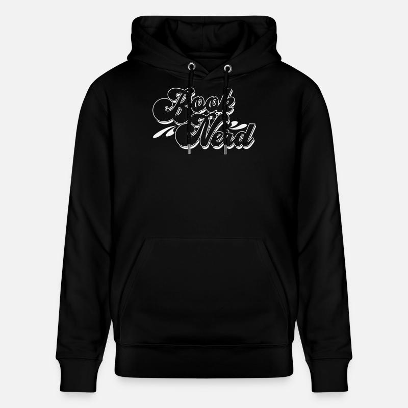 Brook Nerd Script Logo - Sweat à capuche bio CRUISER Stanley/Stella Unisexe - noir