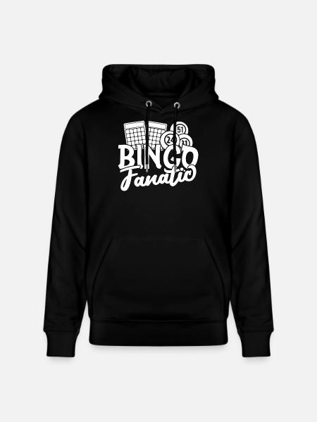 Bingo Player Fanatic Bingo - Stanley/Stella CRUISER Unisex Organic Hoodie - black