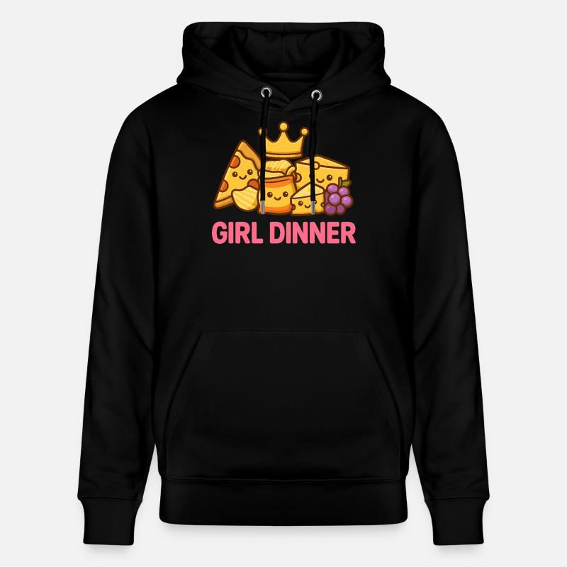 Dîner entre filles - Sweat à capuche bio CRUISER Stanley/Stella Unisexe - noir