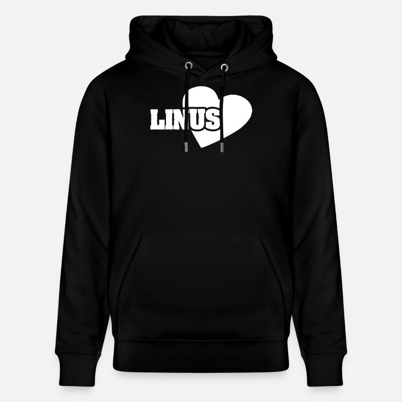 Linus comme l'or - Sweat à capuche bio CRUISER Stanley/Stella Unisexe - noir