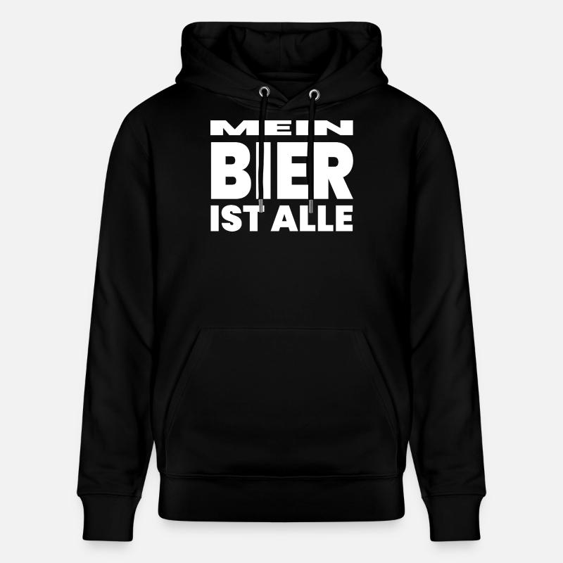 Bier - Stanley/Stella Unisex Bio-Hoodie CRUISER  - Schwarz