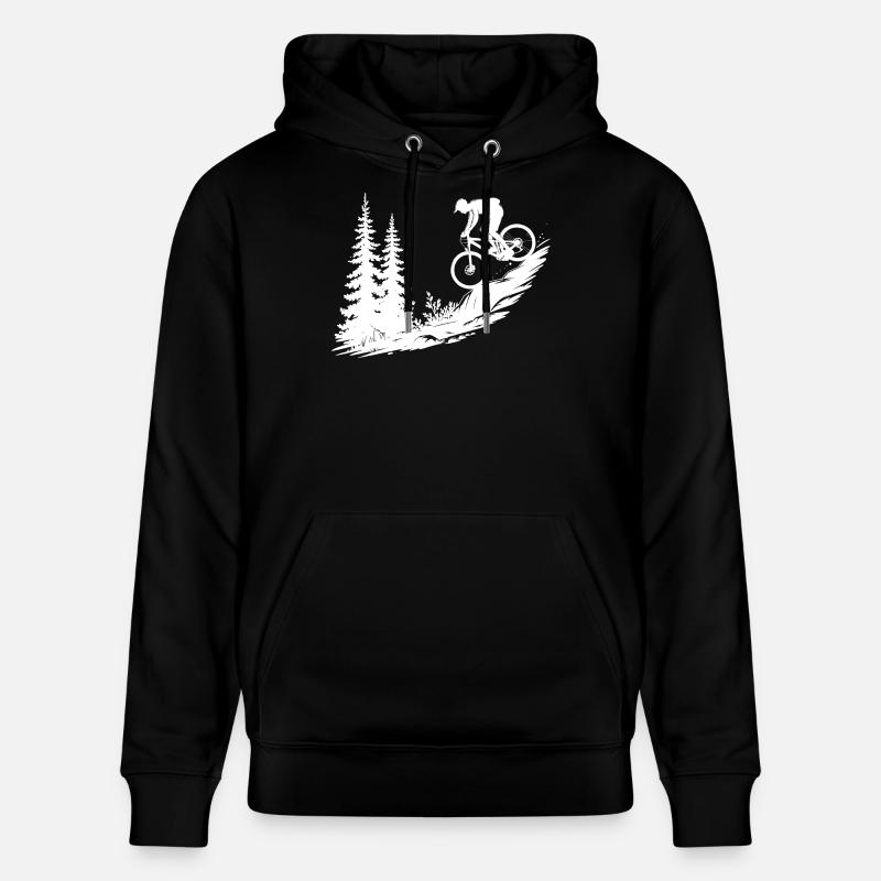 VTT VTT - Sweat à capuche bio CRUISER Stanley/Stella Unisexe - noir