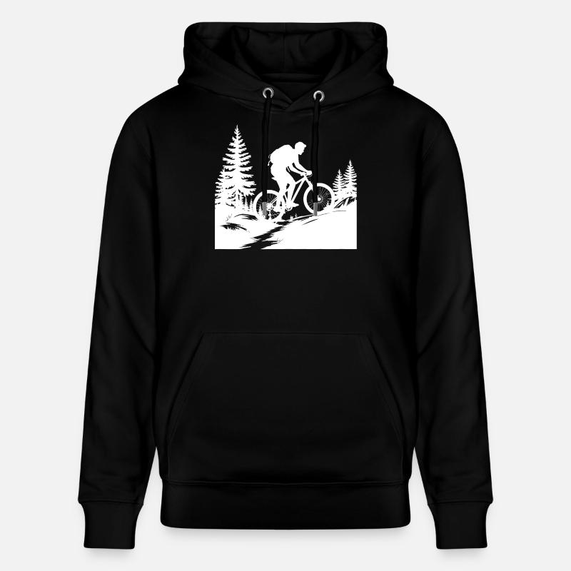 VTT VTT - Sweat à capuche bio CRUISER Stanley/Stella Unisexe - noir