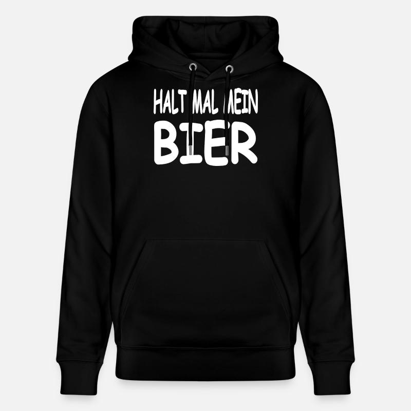 Bier - Stanley/Stella Unisex Bio-Hoodie CRUISER  - Schwarz