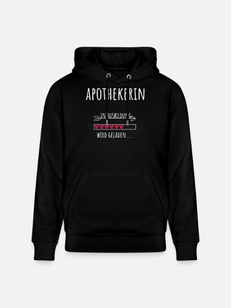 Pharmacy Student Profession Pharmacist Training - Stanley/Stella CRUISER Unisex Organic Hoodie - black