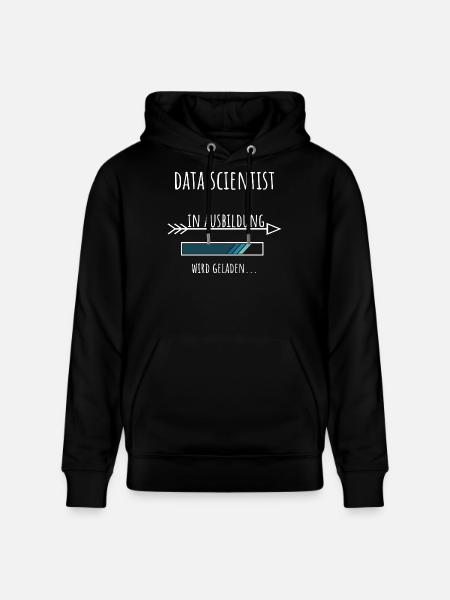 Data Science Beruf Ausbildung Data Scientist - Stanley/Stella Unisex Bio-Hoodie CRUISER  - Schwarz