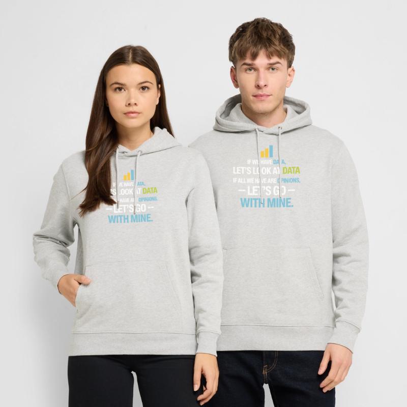 Let's Look At Data - Data Science Statistics Data Stanley/Stella CRUISER Unisex Organic Hoodie