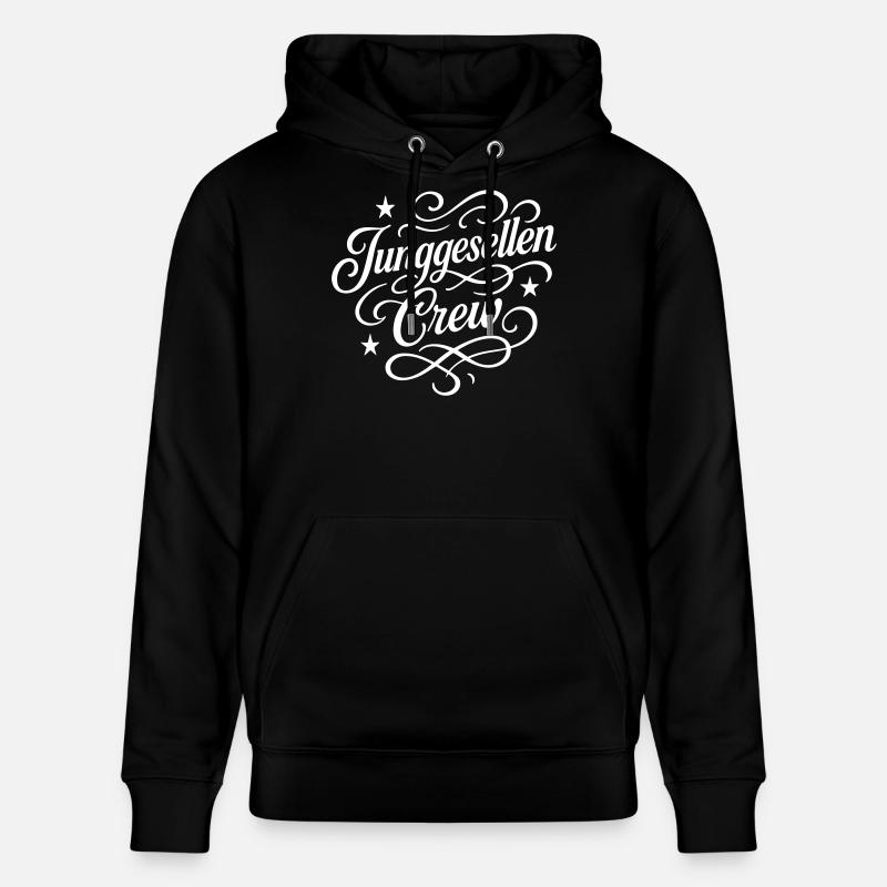 Équipage Bachelor - Sweat à capuche bio CRUISER Stanley/Stella Unisexe - noir