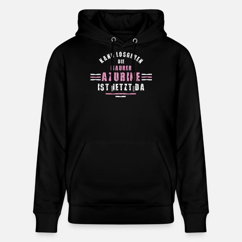 Bricklayer Trainee Apprenticeship Bricklayer - Stanley/Stella CRUISER Unisex Organic Hoodie - black
