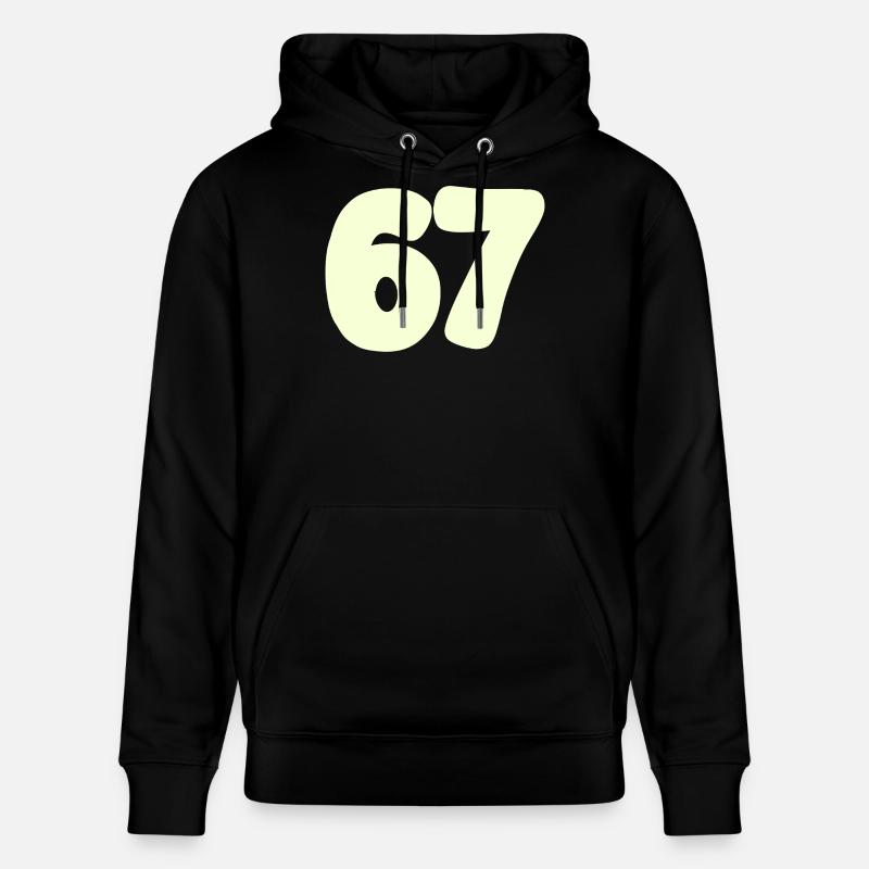 67 - Sweat à capuche bio CRUISER Stanley/Stella Unisexe - noir