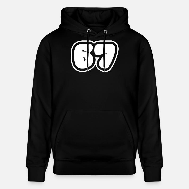 Numéro 67 - Sweat à capuche bio CRUISER Stanley/Stella Unisexe - noir