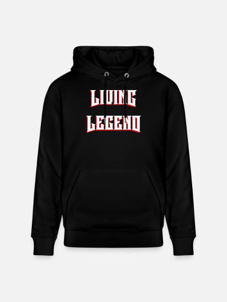 Living Legend - Stanley/Stella Unisex Bio-Hoodie CRUISER - Schwarz