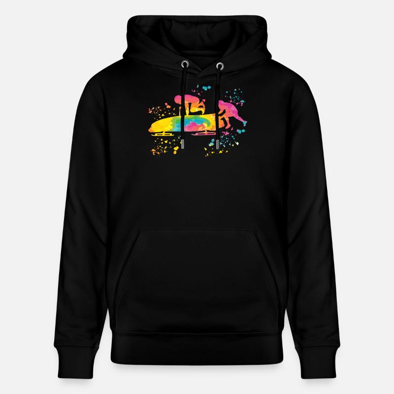 Bobsleigh Bobsleigh à deux - Sweat à capuche bio CRUISER Stanley/Stella Unisexe - noir