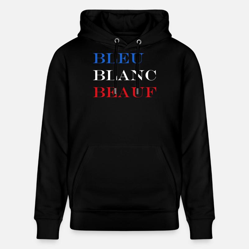 beeuf - Sweat à capuche bio CRUISER Stanley/Stella Unisexe - noir