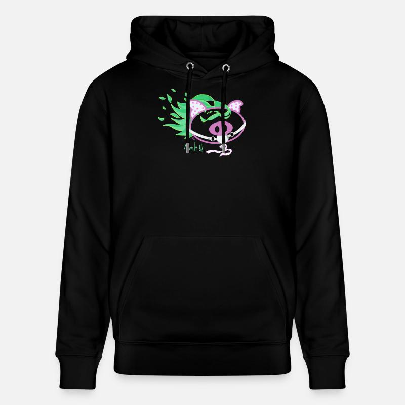Cochon Wild Pop - Sweat à capuche bio CRUISER Stanley/Stella Unisexe - noir
