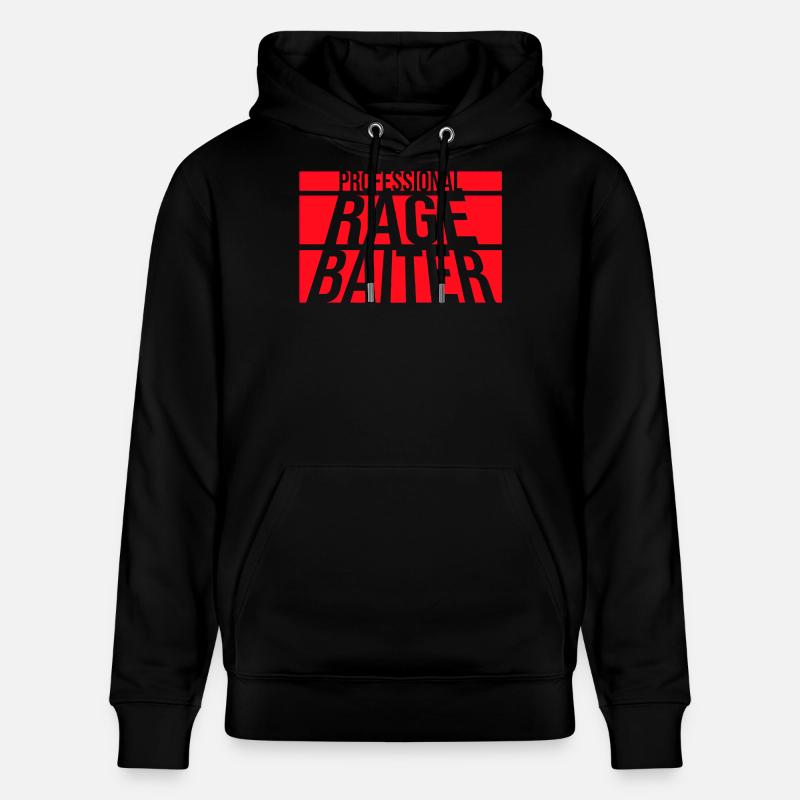 Professionnel Rage Baiter Troll Attention Fun - Sweat à capuche bio CRUISER Stanley/Stella Unisexe - noir