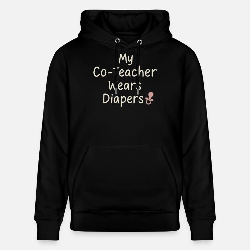 Christlicher Homeschool-mutter-glaube - Stanley/Stella Unisex Bio-Hoodie CRUISER  - Schwarz