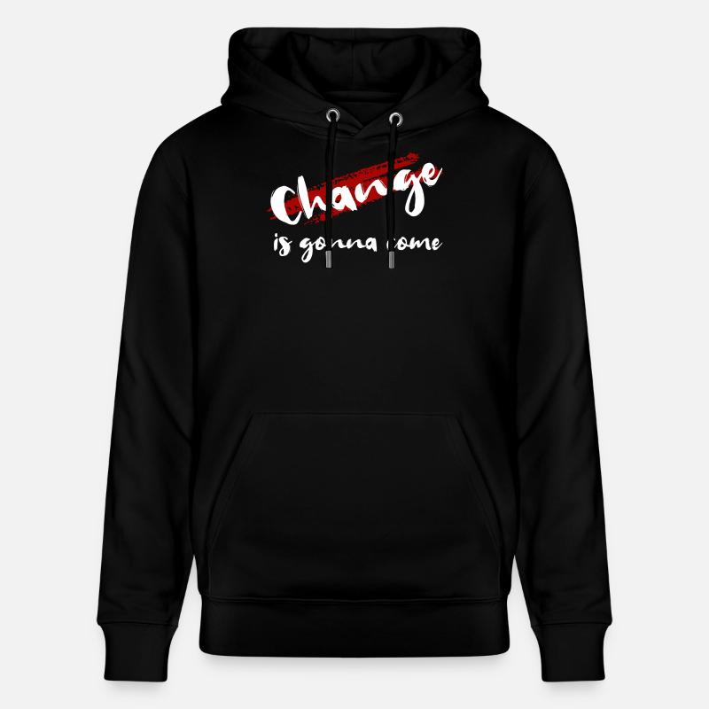 Change - Stanley/Stella Unisex Bio-Hoodie CRUISER  - Schwarz