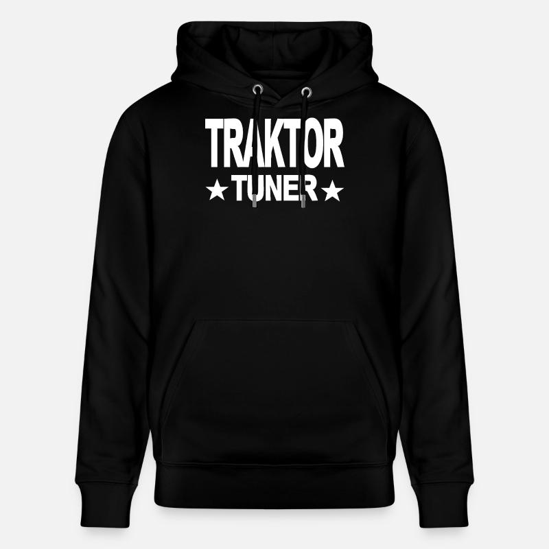 Traktor - Stanley/Stella Unisex Bio-Hoodie CRUISER  - Schwarz