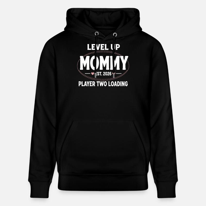 Logo de la Gamer Maman Up - Sweat à capuche bio CRUISER Stanley/Stella Unisexe - noir