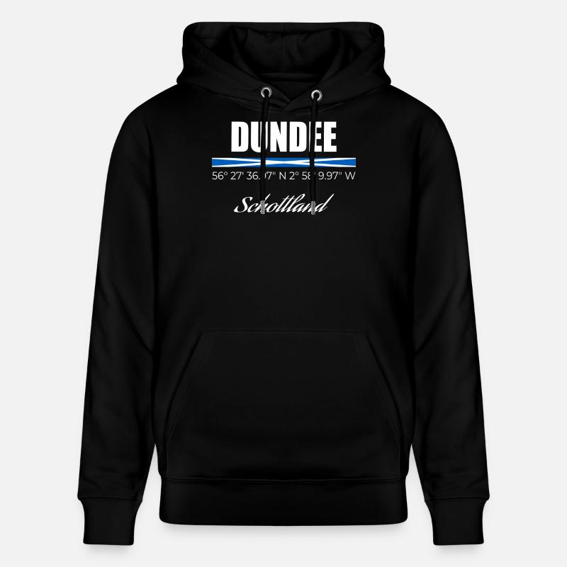 Dundee - Sweat à capuche bio CRUISER Stanley/Stella Unisexe - noir