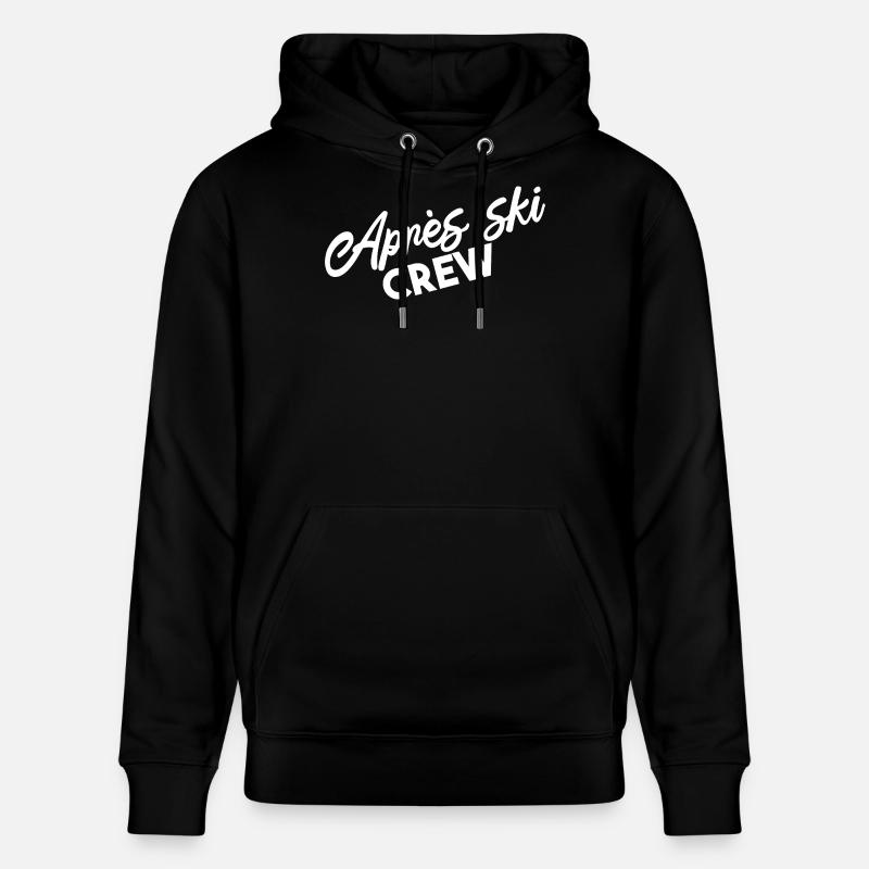 Après Ski Crew Party Vibes - Sweat à capuche bio CRUISER Stanley/Stella Unisexe - noir