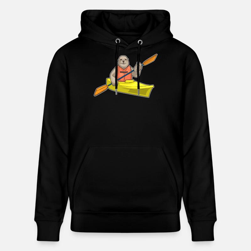 Petit bateau phoque - Sweat à capuche bio CRUISER Stanley/Stella Unisexe - noir