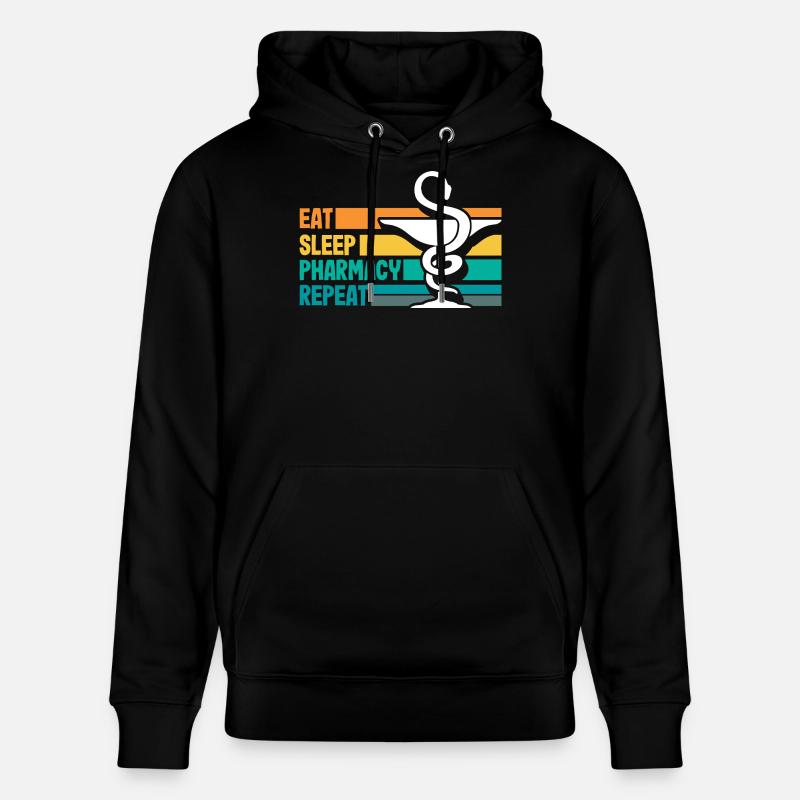 Apotheker Pharmazeutisch-technischer - Stanley/Stella Unisex Bio-Hoodie CRUISER - Schwarz
