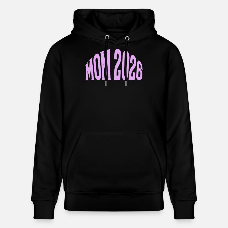 Maman 2026 - Sweat à capuche bio CRUISER Stanley/Stella Unisexe - noir