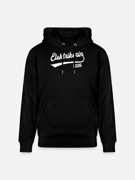 Electrician 2026 Electrician Woman Training Apprenticeship - Stanley/Stella CRUISER Unisex Organic Hoodie - black