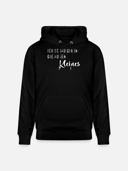 Schau dir in die Augen - Stanley/Stella Unisex Bio-Hoodie CRUISER - Schwarz