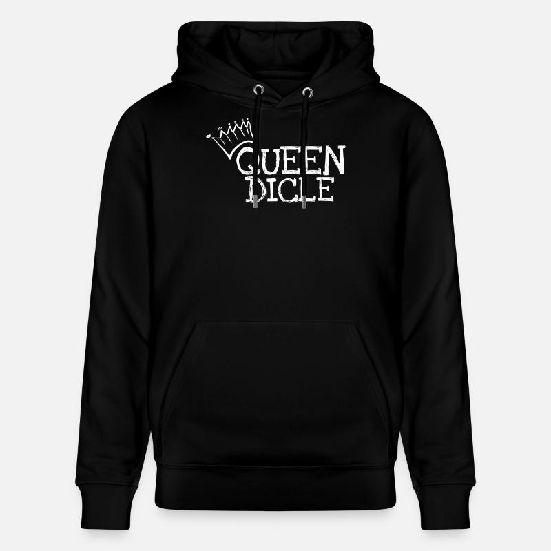 Prénom Dicle - Sweat à capuche bio CRUISER Stanley/Stella Unisexe - noir