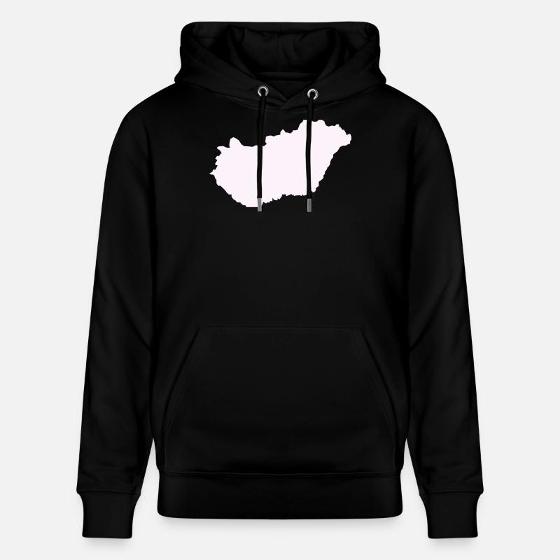 Pays hongrois - Sweat à capuche bio CRUISER Stanley/Stella Unisexe - noir