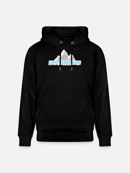 Geschenk für Finsteraarhorn - Stanley/Stella Unisex Bio-Hoodie CRUISER  - Schwarz