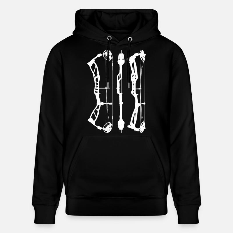 EliteBasin_PlanW - Sweat à capuche bio CRUISER Stanley/Stella Unisexe - noir