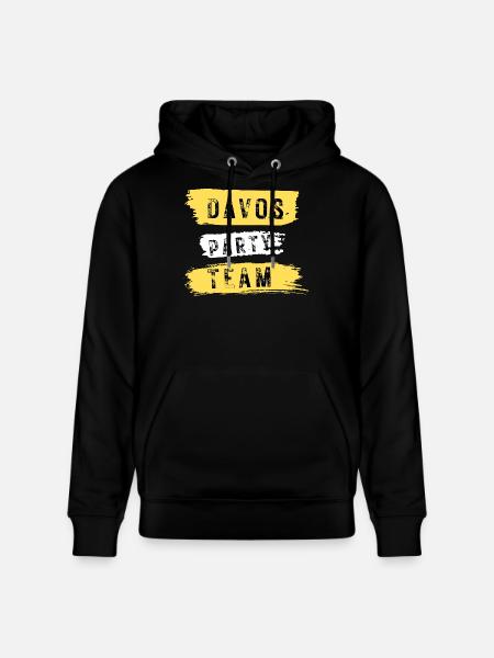 Davos Party Team Après Ski - Stanley/Stella CRUISER Unisex Organic Hoodie - black