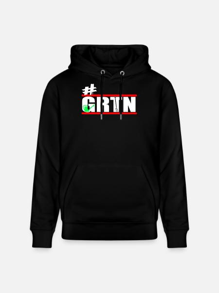 Garten - Gärtner - Gärtnern - GRTN  - Stanley/Stella Unisex Bio-Hoodie CRUISER  - Schwarz