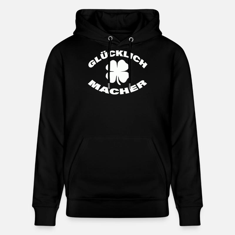 FAISEUR DE BONHEUR - Sweat à capuche bio CRUISER Stanley/Stella Unisexe - noir