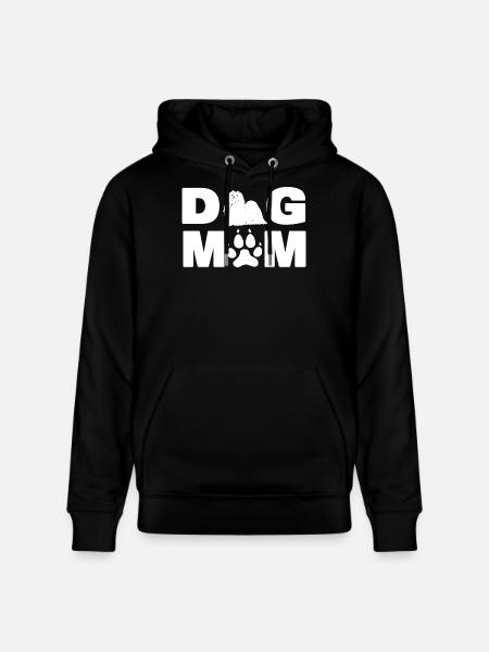 Malteser hundeelsker Kæledyr Hundemor Hund Far - Stanley/Stella CRUISER økologisk unisex-hoodie - sort