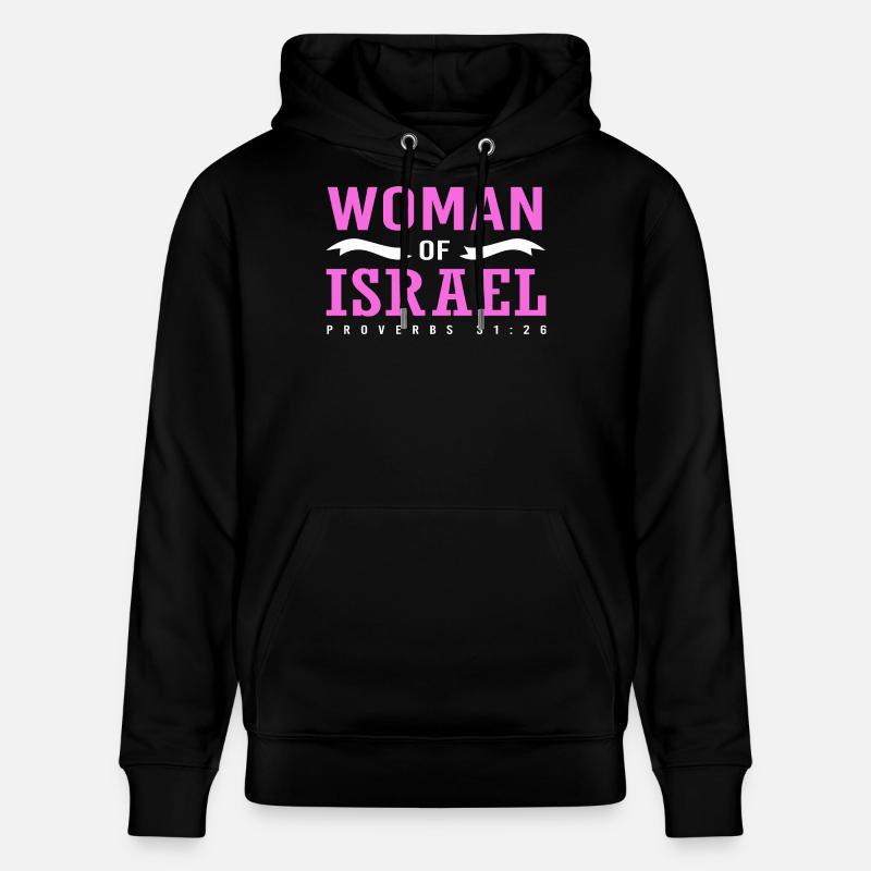 Judaïsme juif Yeshua - Sweat à capuche bio CRUISER Stanley/Stella Unisexe - noir