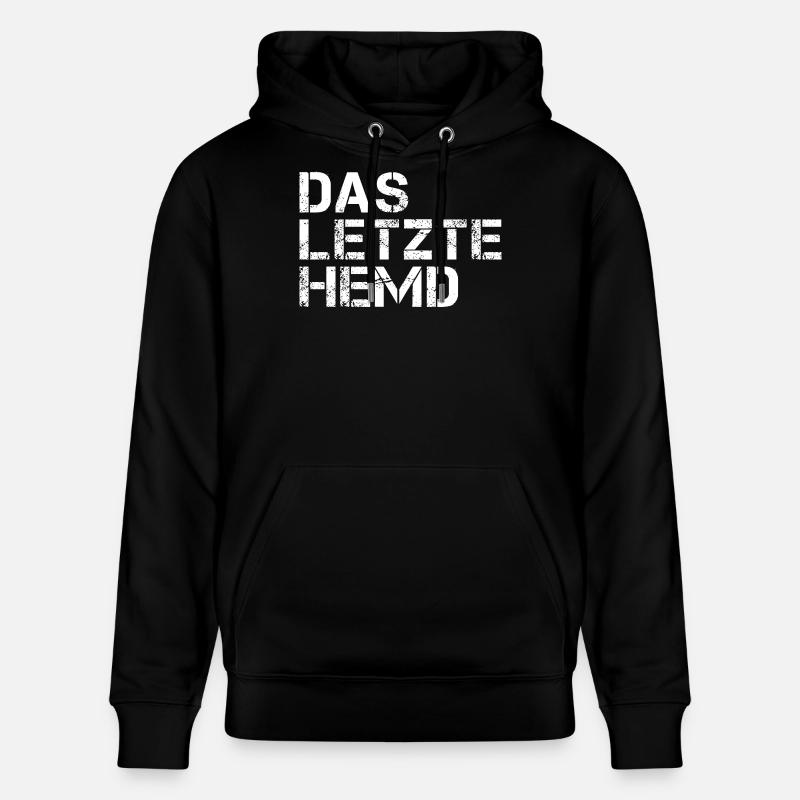 Das Letzte Hemd - Stanley/Stella Unisex Bio-Hoodie CRUISER  - Schwarz